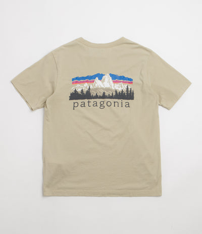 Patagonia Fitz Roy Foothills T-Shirt - Weathered Stone