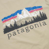 Patagonia Fitz Roy Foothills T-Shirt - Weathered Stone thumbnail
