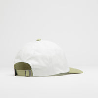 Patagonia Fitz Roy Icon Trad Cap in Text Logo: Birch White and Gumtree Green thumbnail