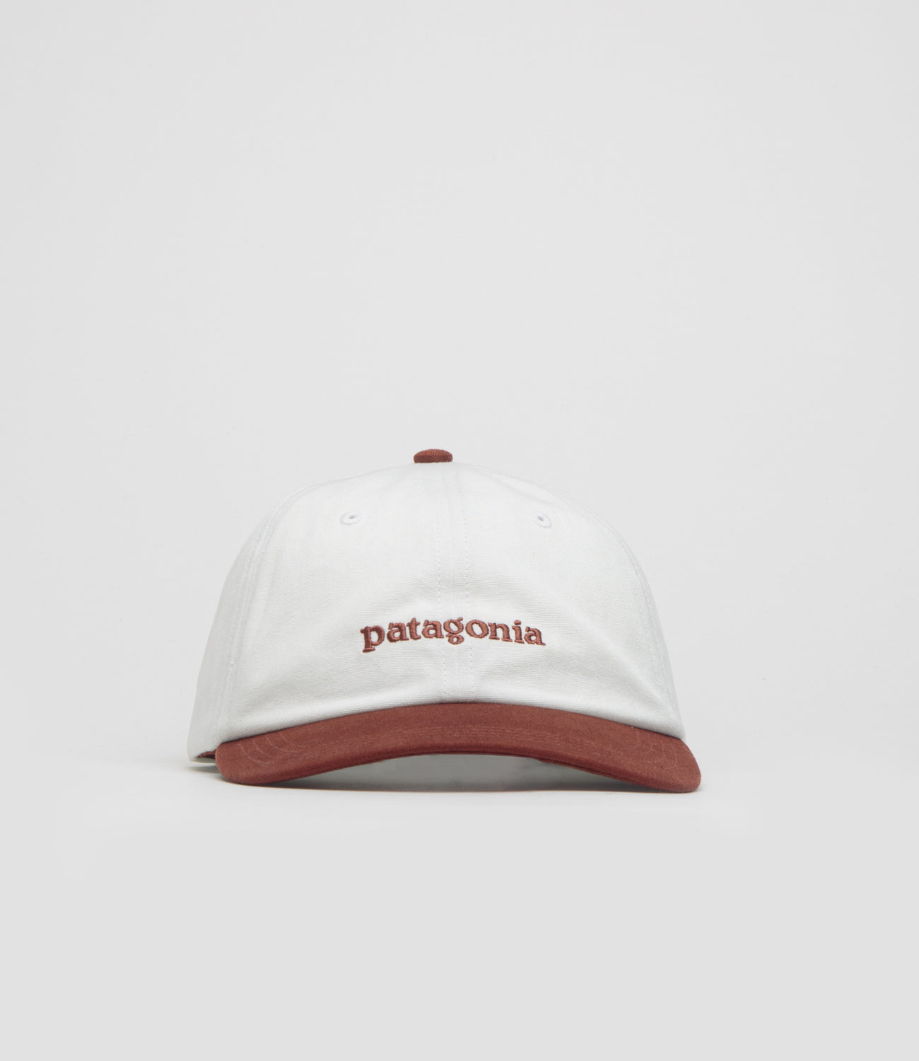 Patagonia Fitz Roy Icon Trad Cap - Text Logo: Dried Vanilla