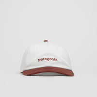 Patagonia Fitz Roy Icon Trad Cap in Text Logo: Dried Vanilla thumbnail
