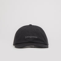 Patagonia Fitz Roy Icon Trad Cap in Text Logo: Ink Black thumbnail