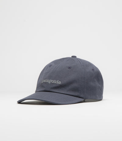 Patagonia Fitz Roy Icon Trad Cap - Text Logo: Smolder Blue