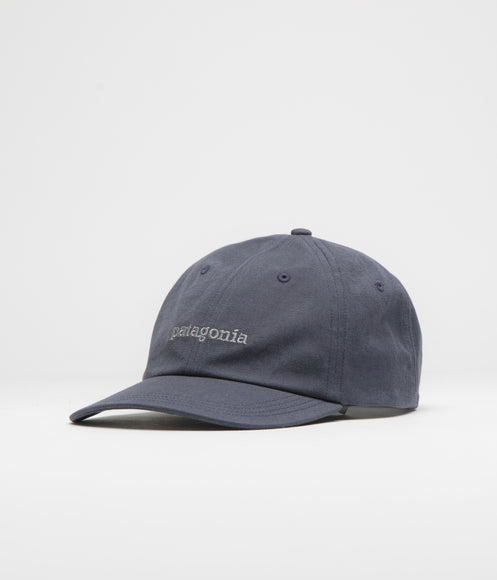 Patagonia Fitz Roy Icon Trad Cap - Text Logo: Smolder Blue