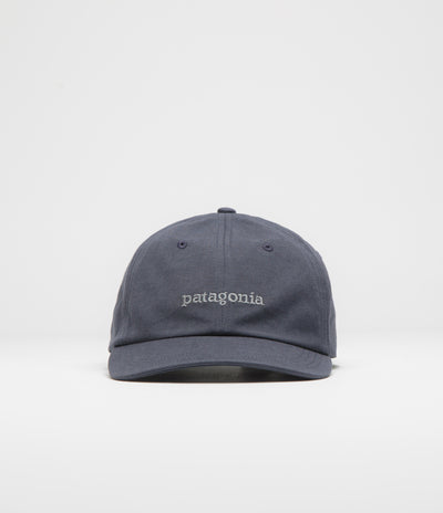 Patagonia Fitz Roy Icon Trad Cap - Text Logo: Smolder Blue