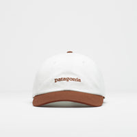 Patagonia Fitz Roy Icon Trad Cap in Text Logo: Dried Vanilla thumbnail