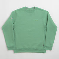 Patagonia Fitz Roy Icon Uprisal Crewneck Sweatshirt - Ellwood Green thumbnail