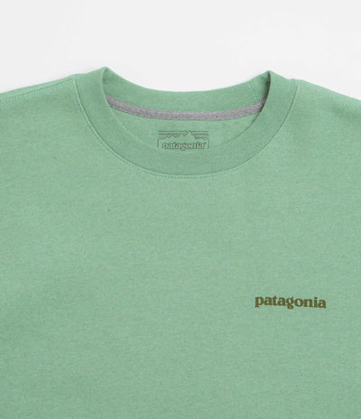 Patagonia Fitz Roy Icon Uprisal Crewneck Sweatshirt - Ellwood Green