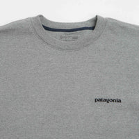 Patagonia Fitz Roy Icon Uprisal Crewneck Sweatshirt - Gravel Heather thumbnail