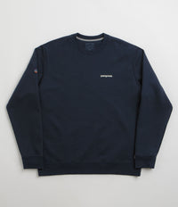 Patagonia Fitz Roy Icon Uprisal Crewneck Sweatshirt in New Navy