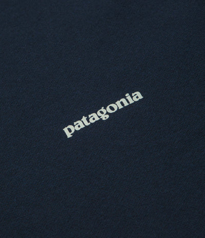 Patagonia Fitz Roy Icon Uprisal Crewneck Sweatshirt in New Navy