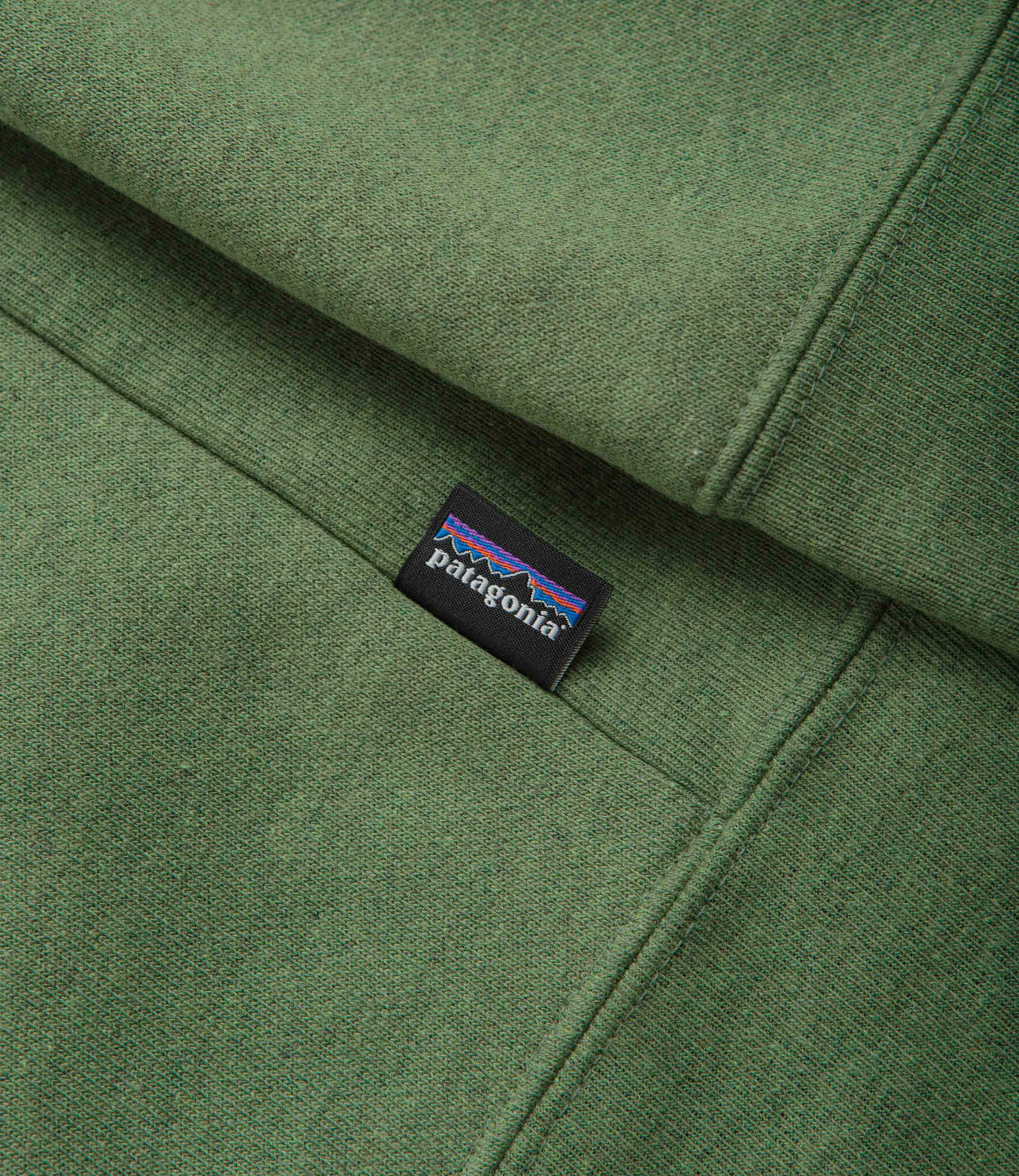 Patagonia Fitz Roy Icon Uprisal Crewneck Sweatshirt Terrain Green Flatspot