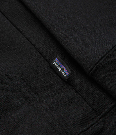 Patagonia Fitz Roy Icon Uprisal Hoodie in Ink Black