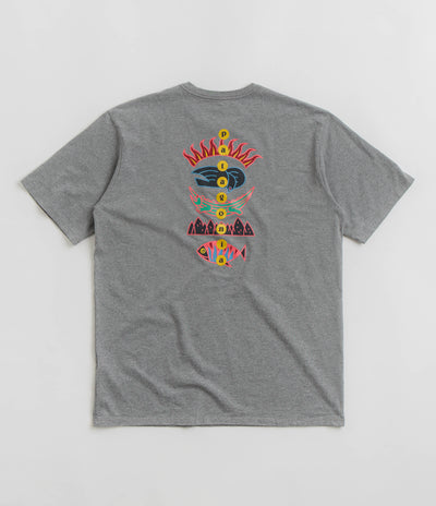 Patagonia Fitz Roy Wild Responsibili-Tee T-Shirt - Gravel Heather