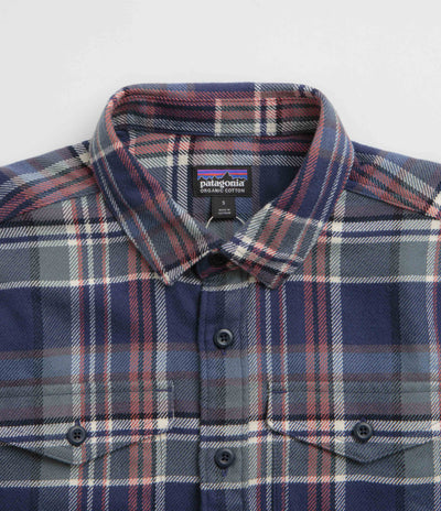 Patagonia Fjord Flannel Shirt - Adventurer: New Navy