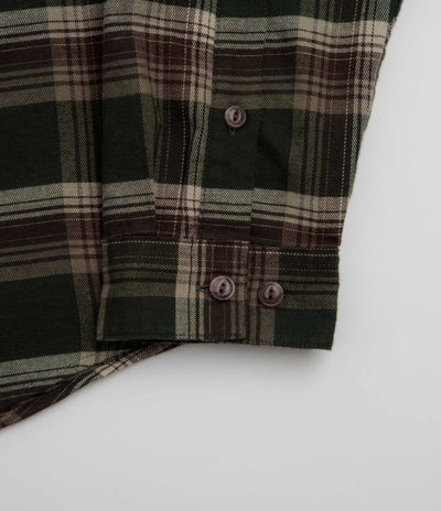 Patagonia Fjord Flannel Shirt - Cozy Cabin: Treeline Green