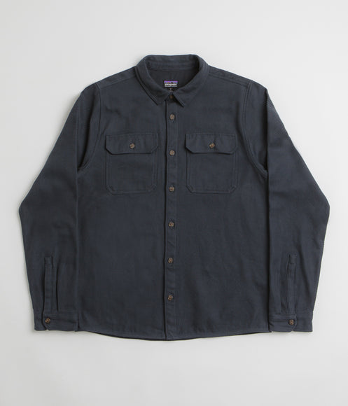 Patagonia Fjord Loft Shirt Smolder Blue Flatspot