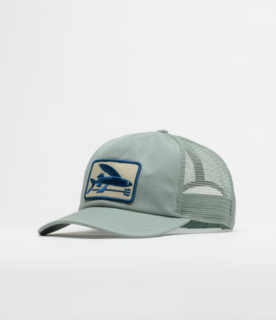 Patagonia Flying Fish Relaxed Trucker Cap - Cover Green