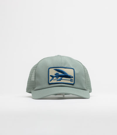 Patagonia Flying Fish Relaxed Trucker Cap - Cover Green