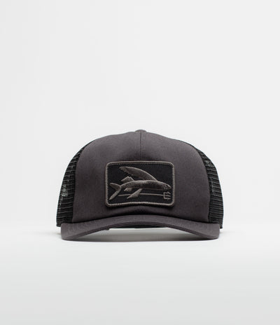Patagonia Flying Fish Relaxed Trucker Cap - Ink Black