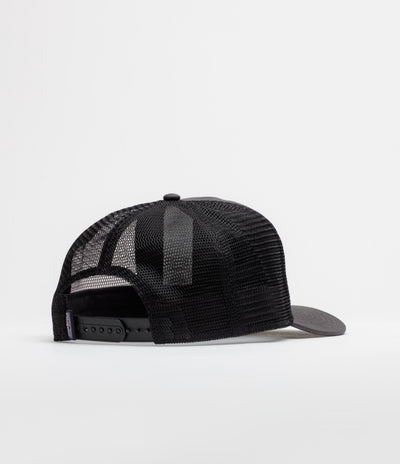 Patagonia Flying Fish Relaxed Trucker Cap - Ink Black