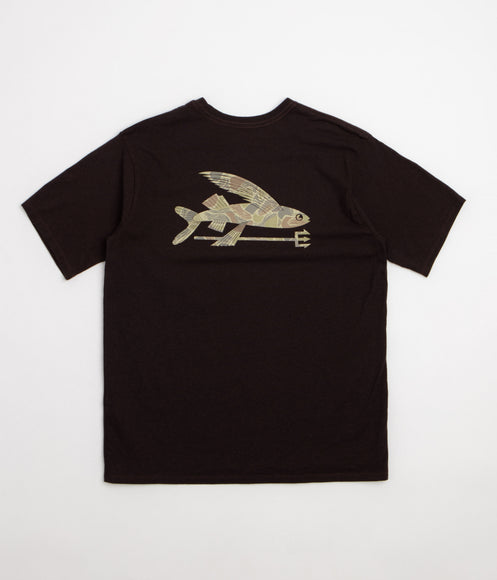 Patagonia Flying Fish Responsibili-Tee T-Shirt - Den Brown: Coastal Edge