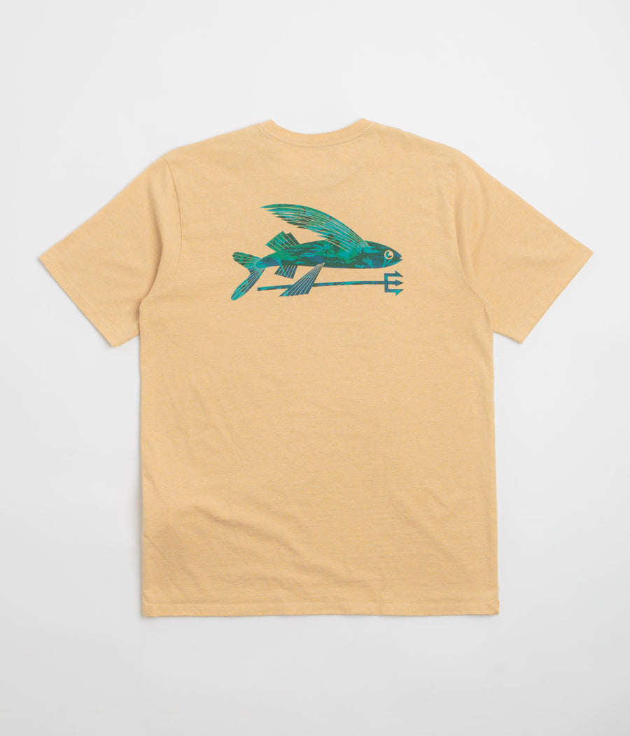 Patagonia Flying Fish Responsibili-Tee T-Shirt in Flying Fish: Cliffs and Coves Conifer Green