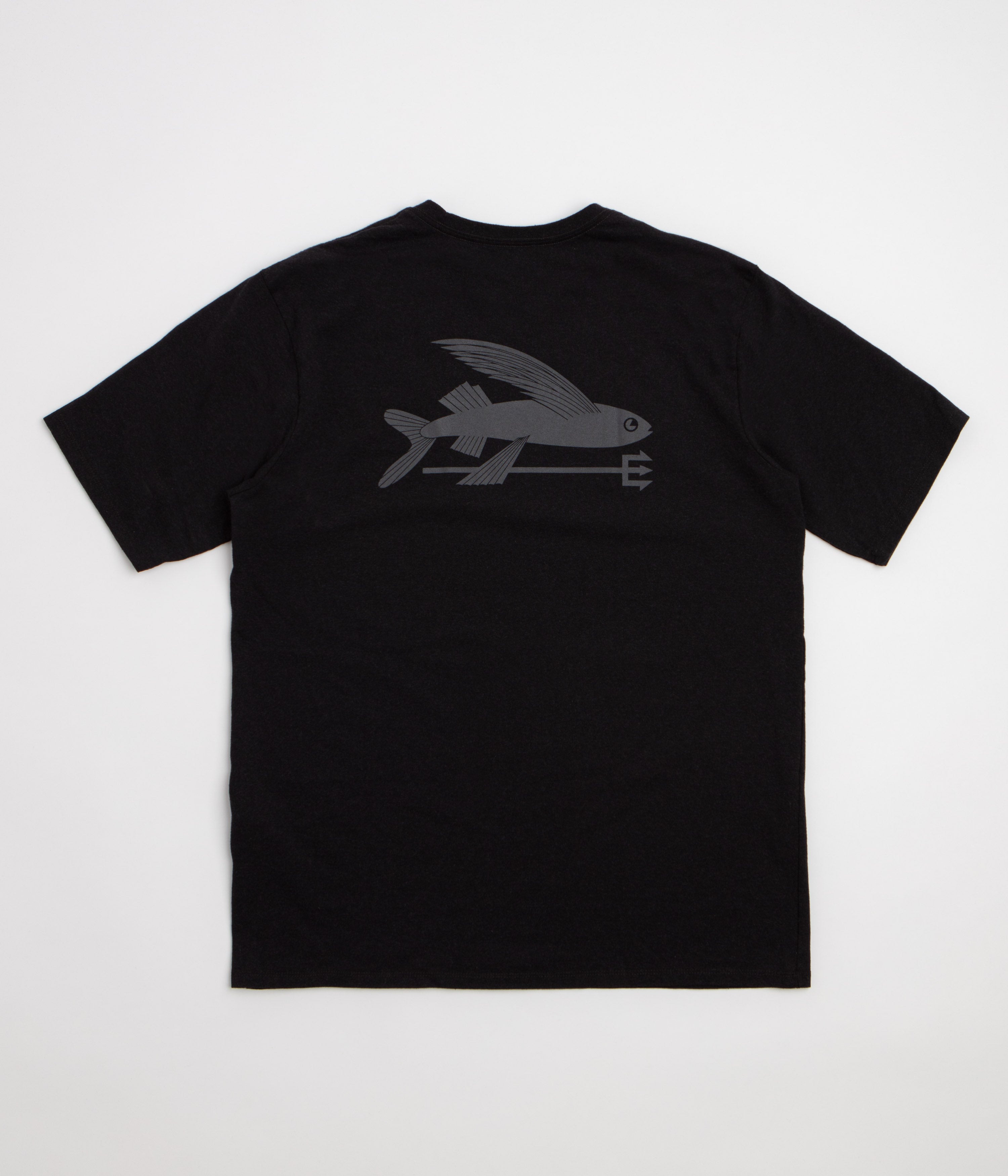 Patagonia Flying Fish Responsibili-Tee T-Shirt - Ink Black