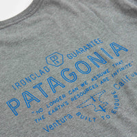 Patagonia Forge Mark Responsibili-Tee T-Shirt - Gravel Heather thumbnail
