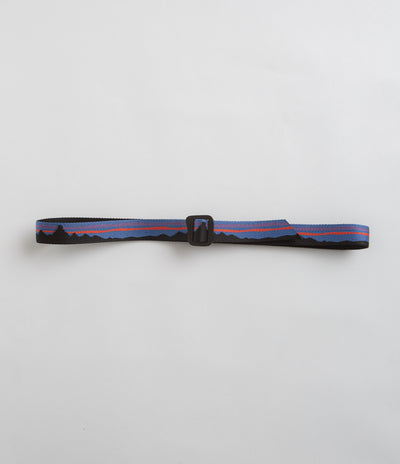 Patagonia Friction Belt in Fitz Roy Belt: Black