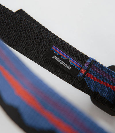 Patagonia Friction Belt - Fitz Roy Belt: Black