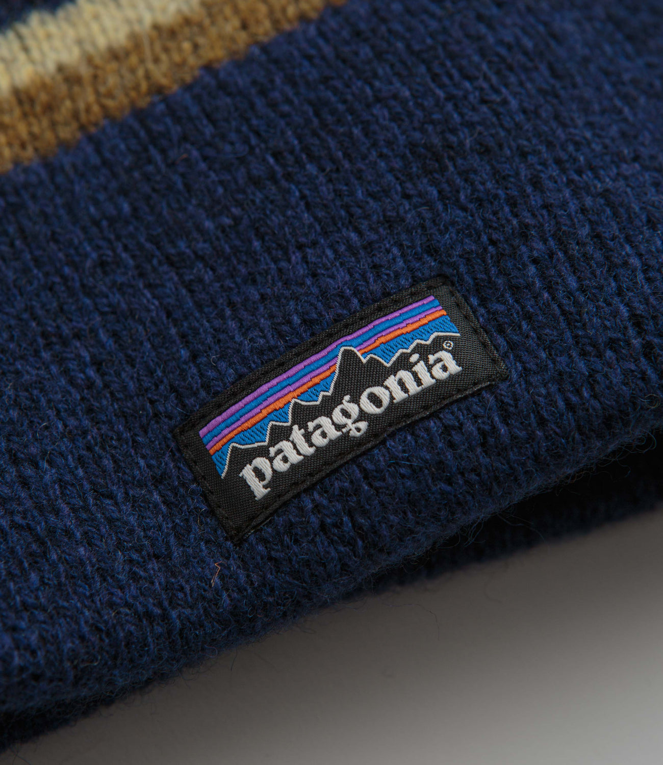 Patagonia Fun Hog Beanie GPIW Knit: Stone Blue Flatspot