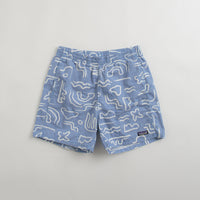 Patagonia Funhoggers Shorts in Channel Islands: Vessel Blue thumbnail