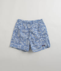 Patagonia Funhoggers Shorts in Channel Islands: Vessel Blue