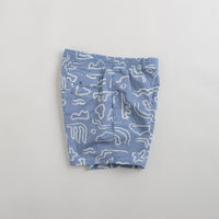 Patagonia Funhoggers Shorts in Channel Islands: Vessel Blue thumbnail