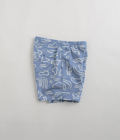 Patagonia Funhoggers Shorts in Channel Islands: Vessel Blue