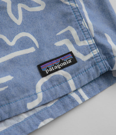 Patagonia Funhoggers Shorts in Channel Islands: Vessel Blue