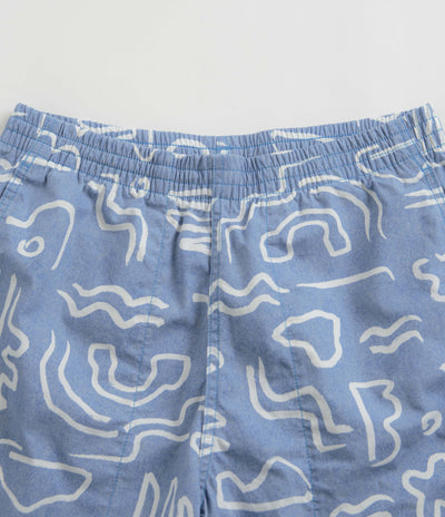 Patagonia Funhoggers Shorts in Channel Islands: Vessel Blue