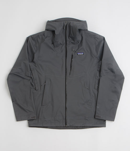 Patagonia Granite Crest Rain Jacket - Forge Grey / Black