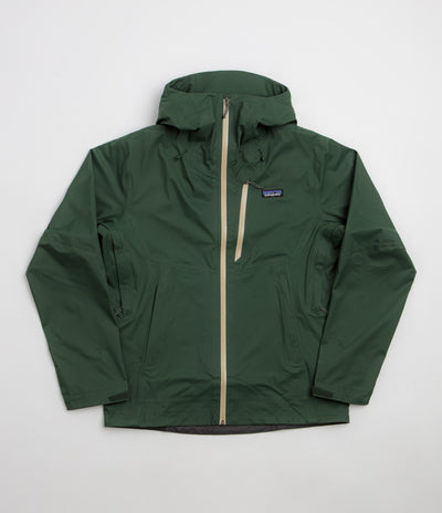 Patagonia Granite Crest Rain Jacket in Treeline Green
