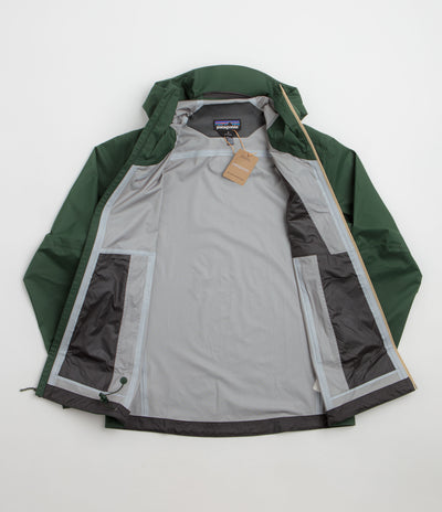 Patagonia Granite Crest Rain Jacket in Treeline Green