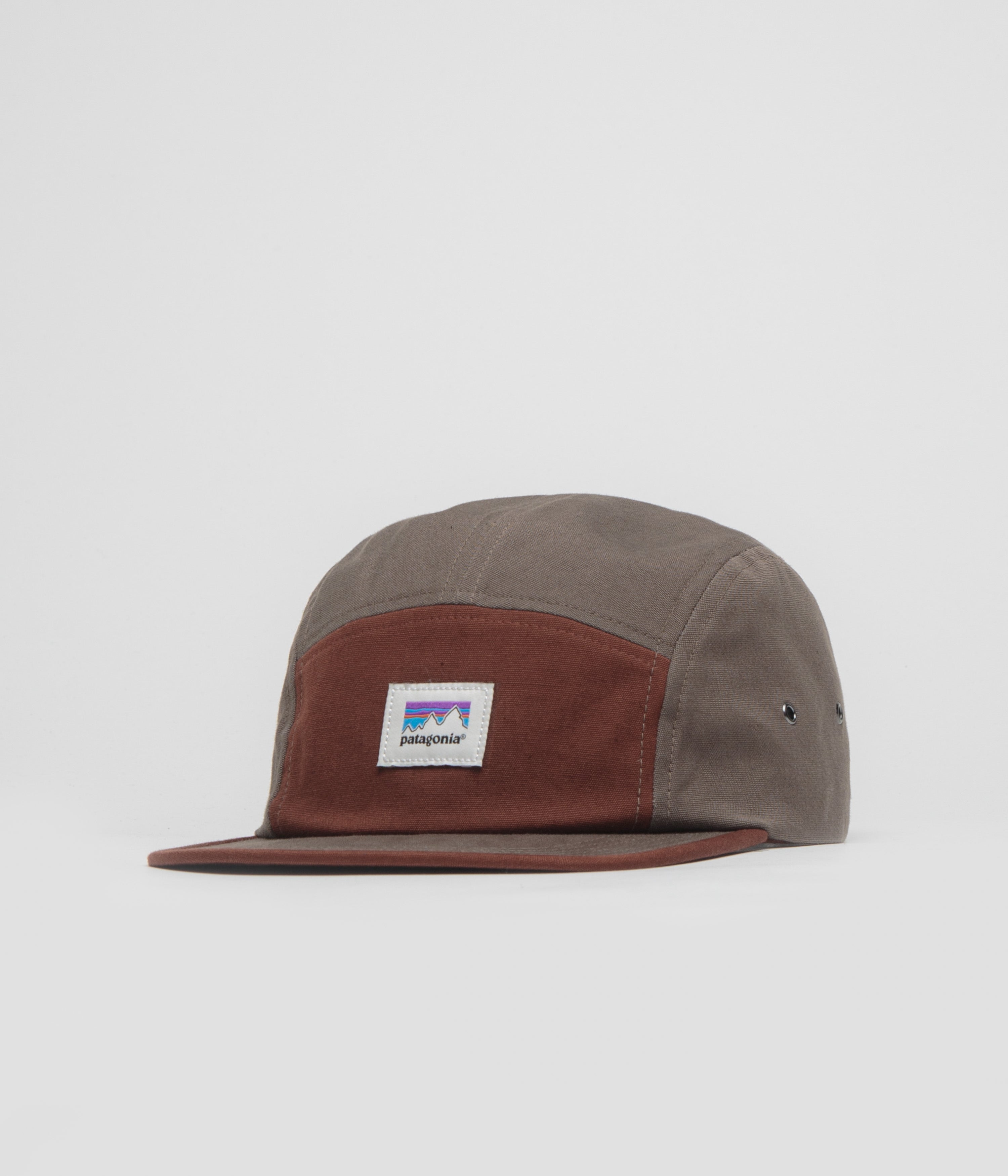 Patagonia Graphic Maclure Cap in Shop Sticker: Marlow Brown