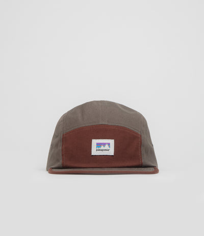 Patagonia Graphic Maclure Cap in Shop Sticker: Marlow Brown