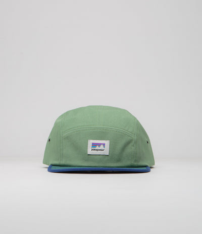 Patagonia Graphic Maclure Cap in Shop Sticker: Matcha Green