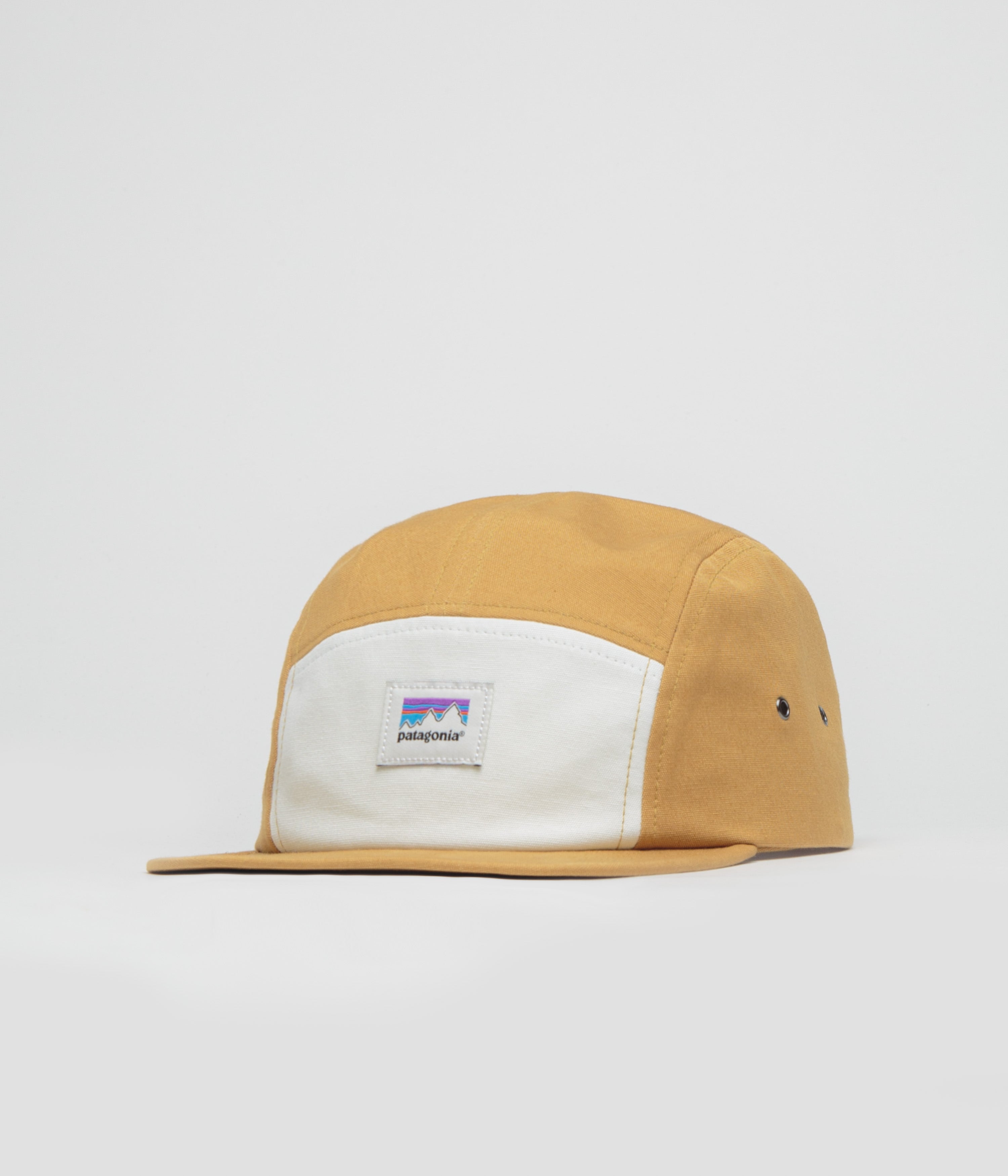 Patagonia Graphic Maclure Cap in Shop Sticker: Talon Gold