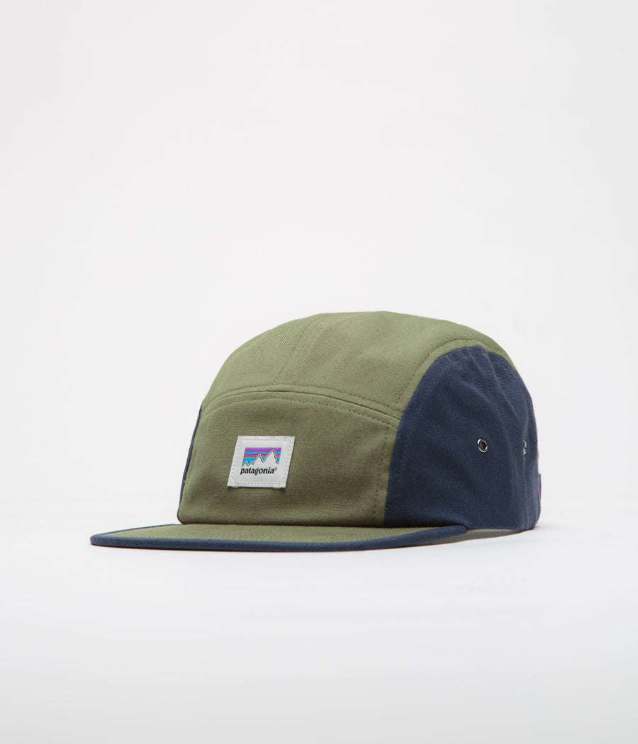 Patagonia Graphic Maclure Cap in Shop Sticker: Tent Green