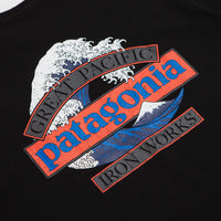 Patagonia Great Waves Responsibili-Tee T-Shirt - Black thumbnail