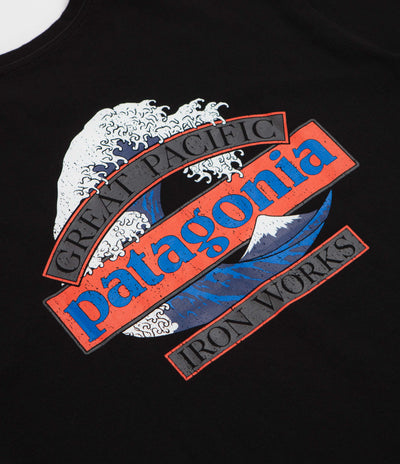 Patagonia Great Waves Responsibili-Tee T-Shirt - Black