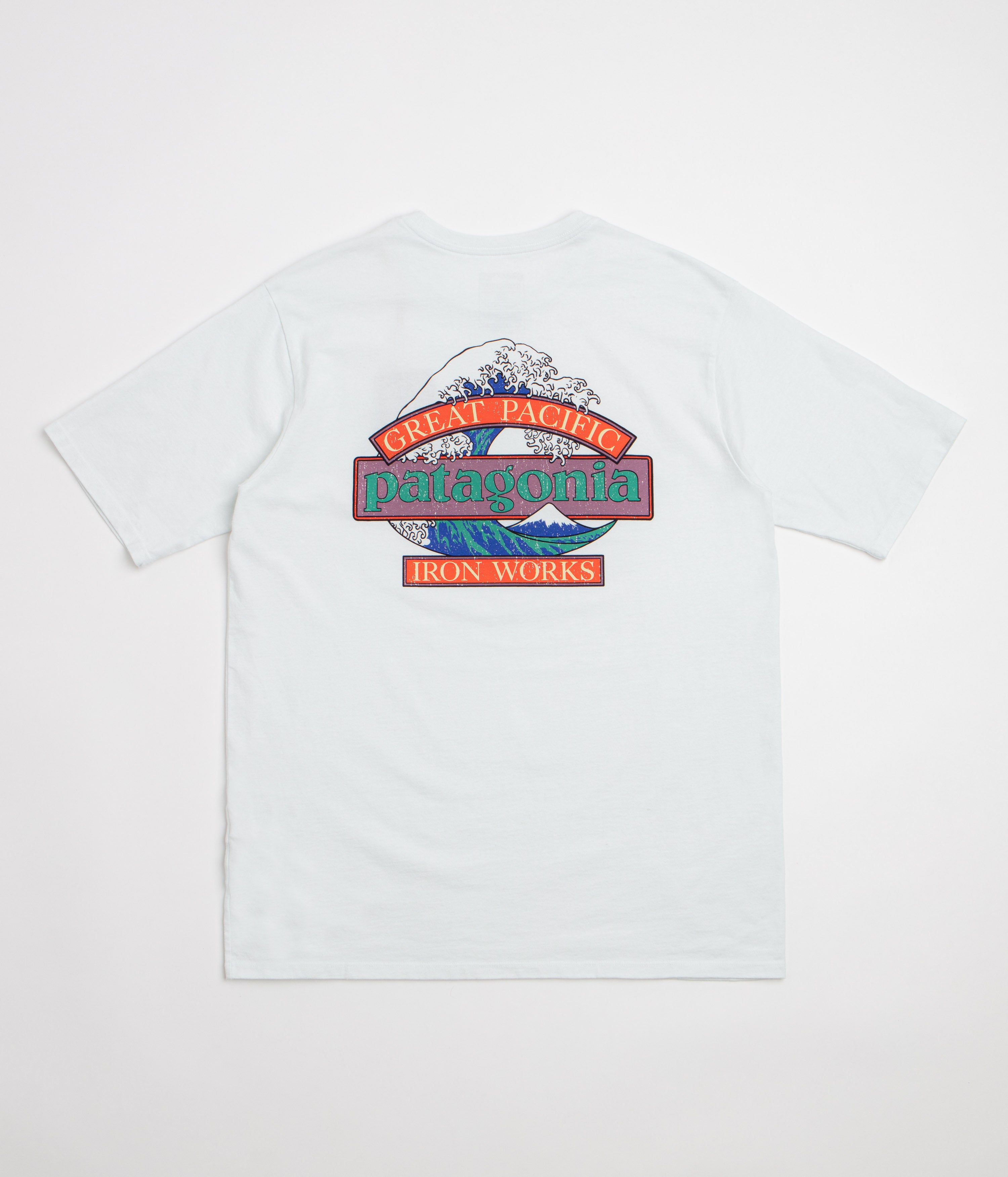 Patagonia Great Waves Responsibili-Tee T-Shirt - Fiber White