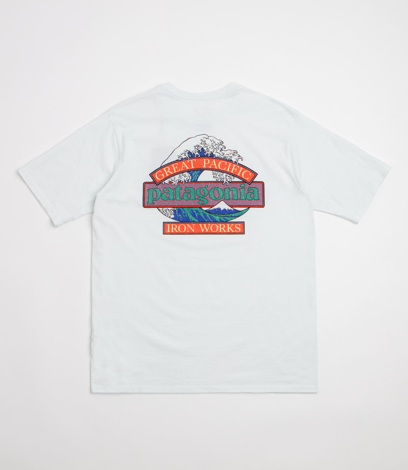 Patagonia Great Waves Responsibili-Tee T-Shirt - Fiber White
